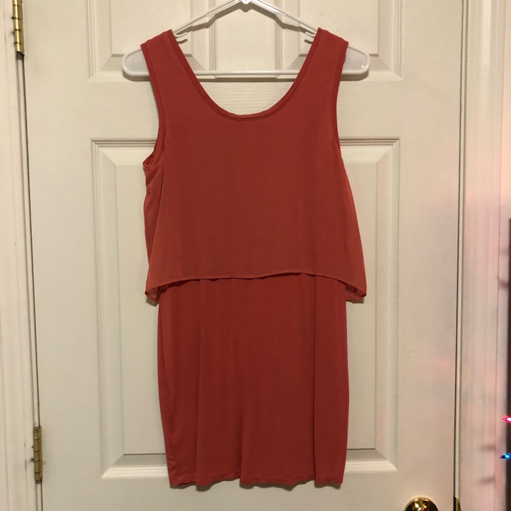 Metaphor Orange Dress - Picture 3 of 3